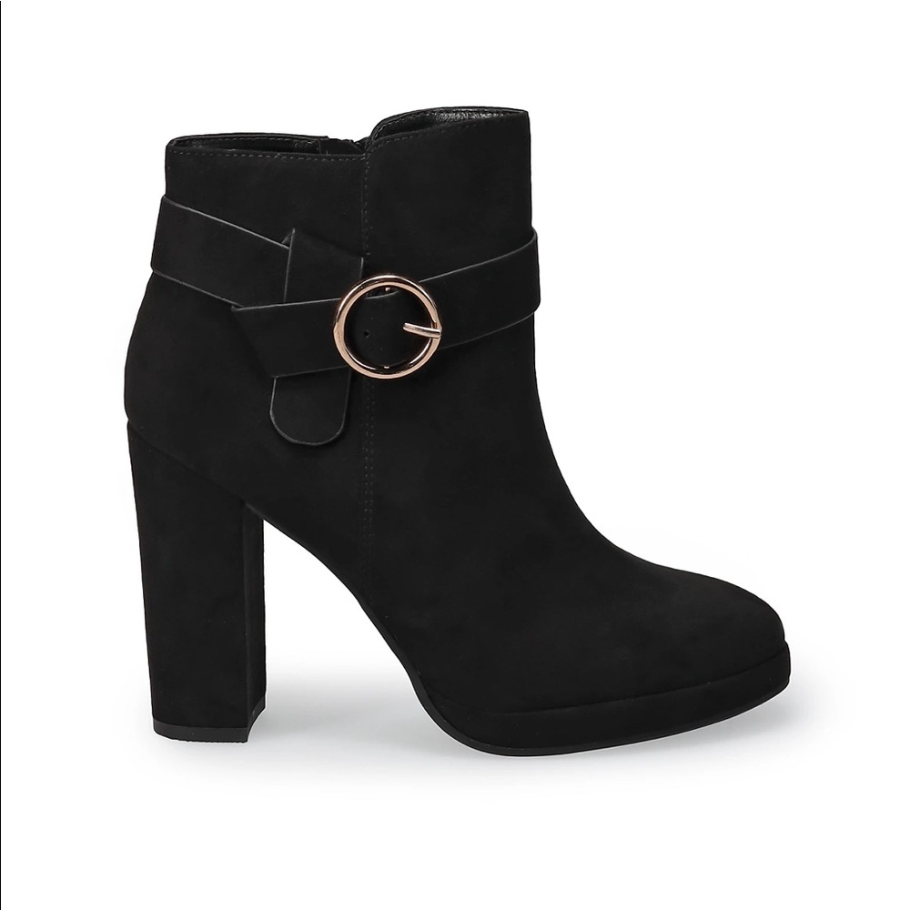 LC Lauren Conrad Avant Women's High Heel Ankle Boo